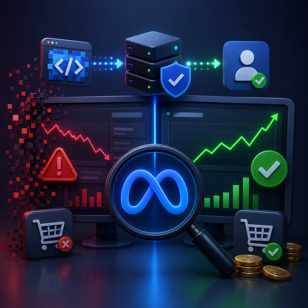 How Adslytics.io Diagnosed a Meta Ads Performance Drop Caused by a Broken CAPI Setup