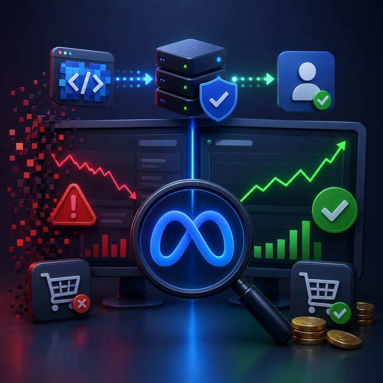 How Adslytics.io Diagnosed a Meta Ads Performance Drop Caused by a Broken CAPI Setup