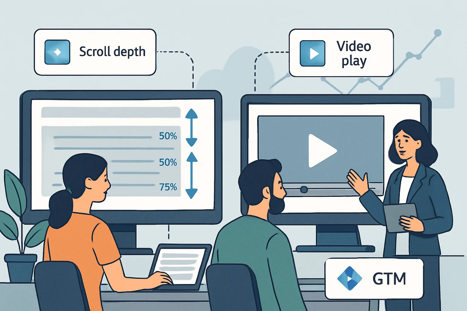 Scroll Depth and Video Engagement Tracking with the Data Layer