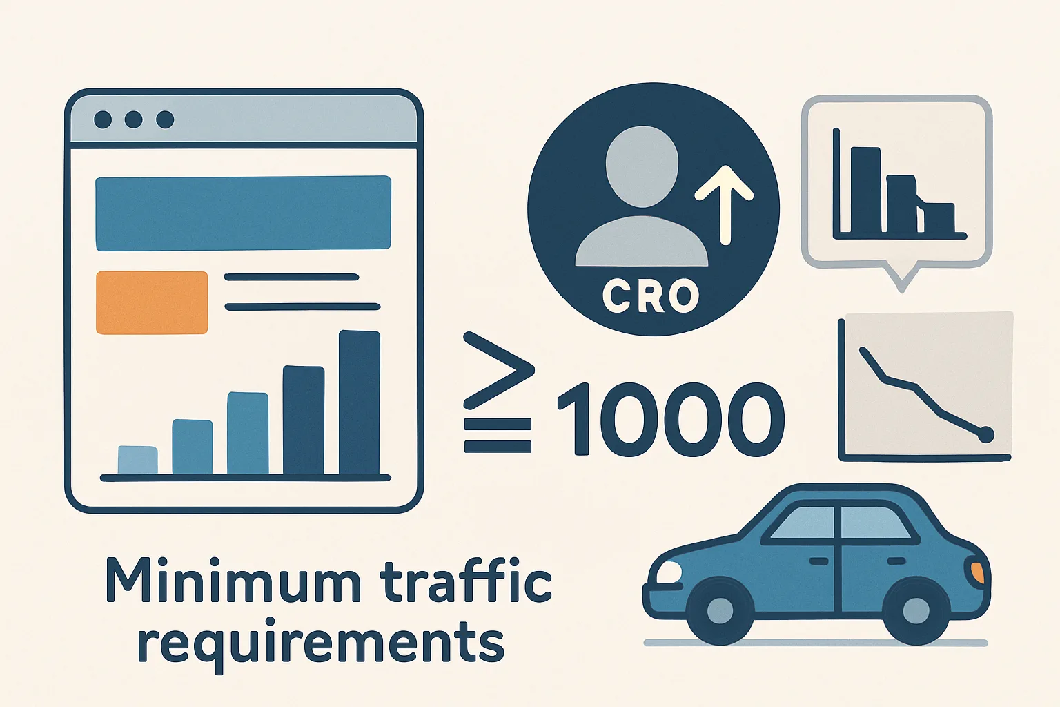 How Many Visitors Do You Need for CRO? Working With Low Traffic