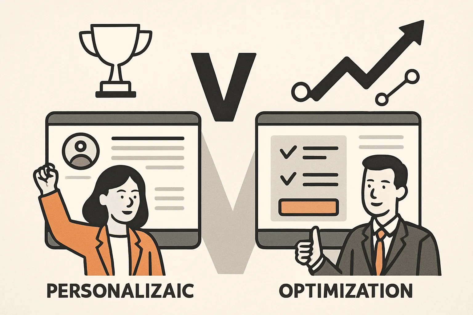 Personalization vs. Optimization: When Each Approach Wins