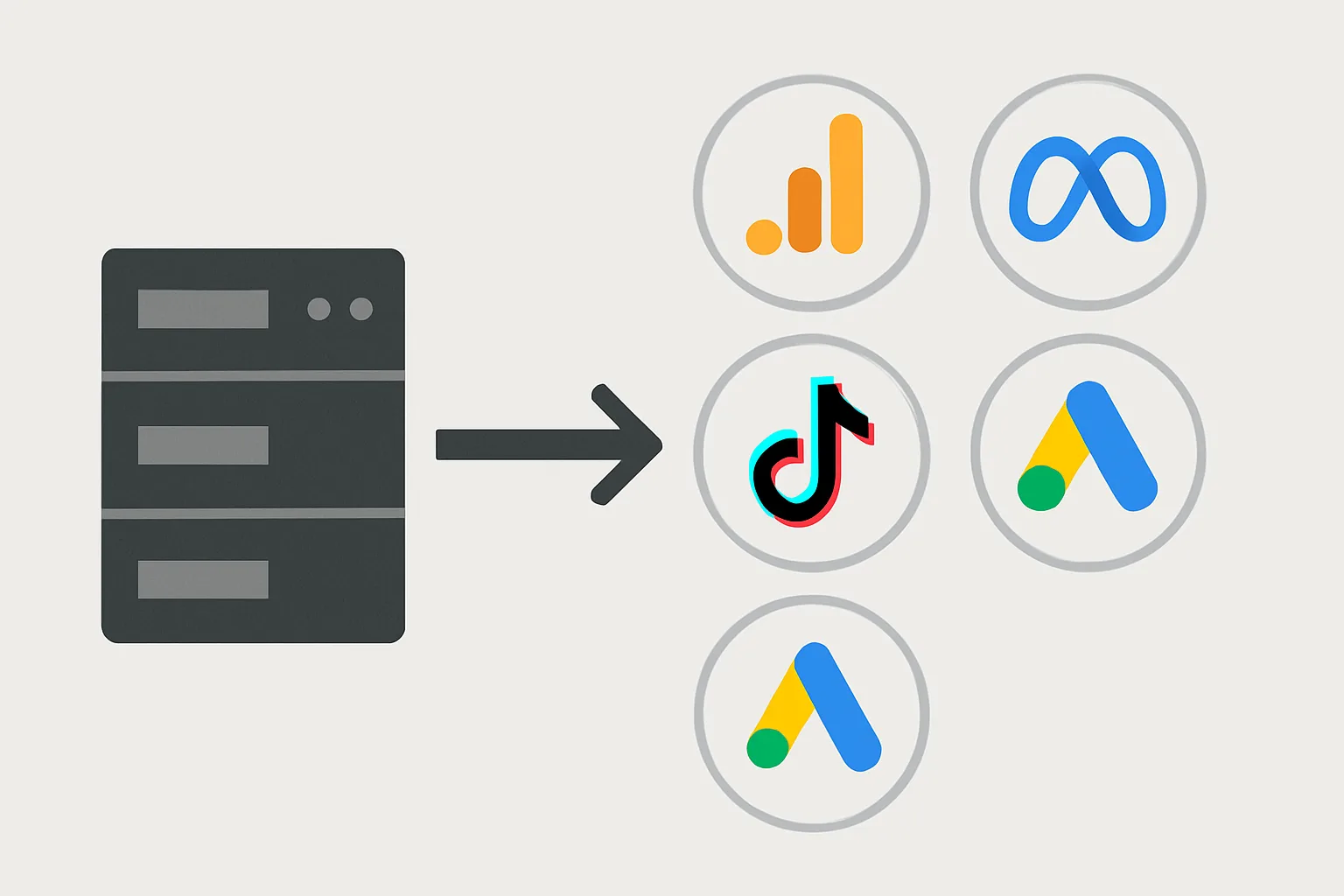 Multi-Platform Server-Side Setup: GA4, Meta, TikTok, and Google Ads from One Server