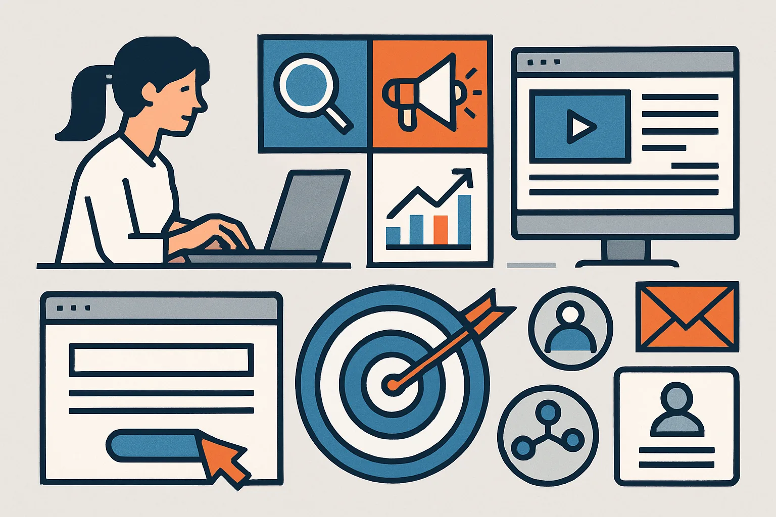 Building an Executive Marketing KPI Dashboard in Looker Studio