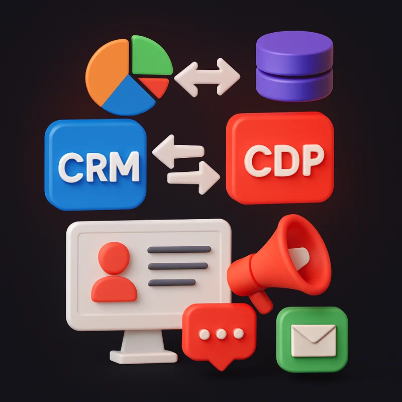 CRM and CDP Integration for Omnichannel Marketing