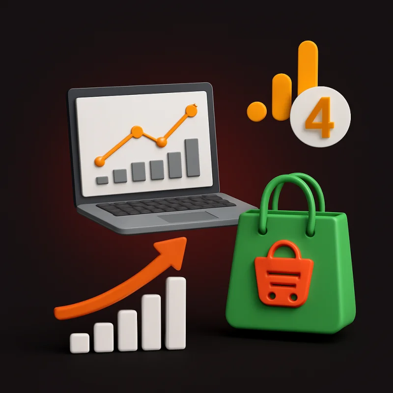 GA4 Ecommerce Tracking Setup for Shopify Store