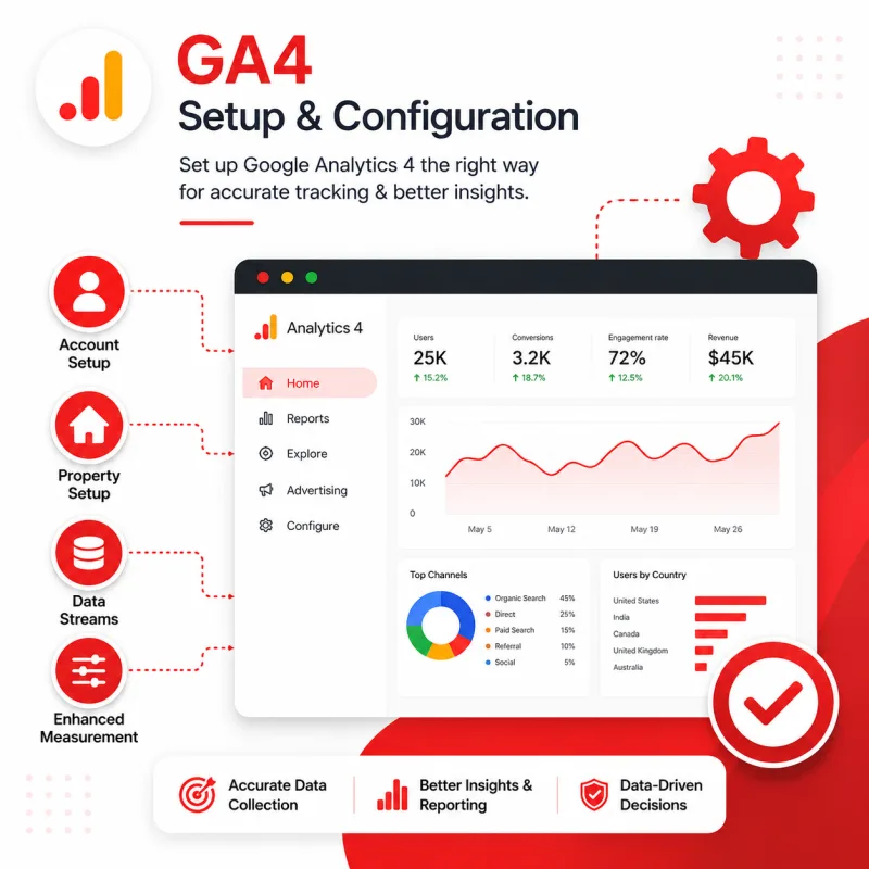 GA4 Setup & Configuration